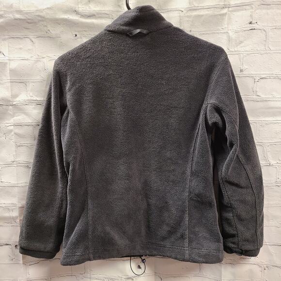 Columbia Mens M Fleece Jacket Normcore Workwear Gorpcore Brown Full Zip - Picture 5 of 5